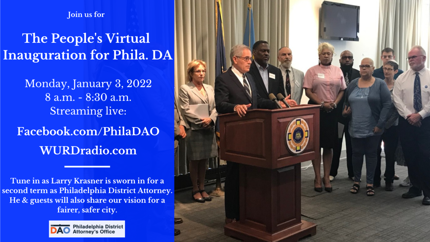 Join us for the People's Virtual Inauguration for Phila. DA - Monday ...
